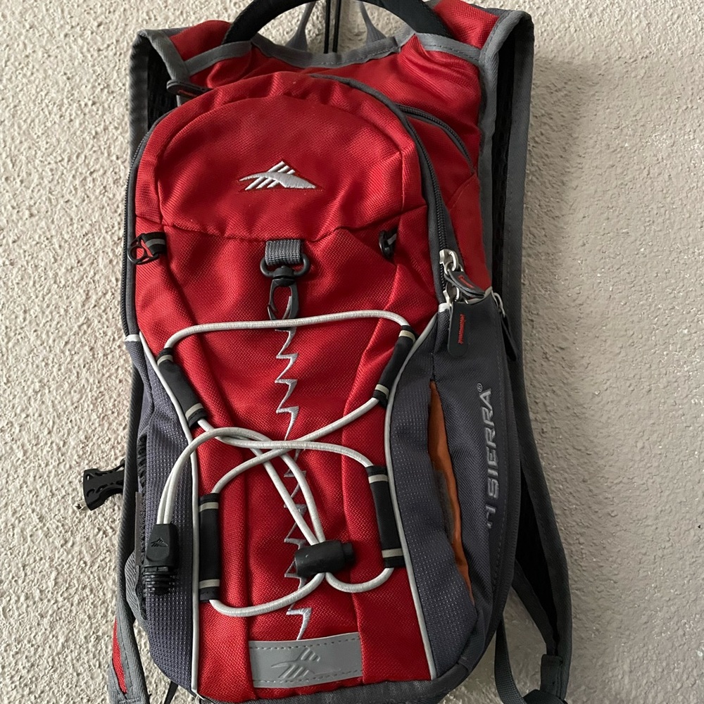 High sierra camel hocking back pack